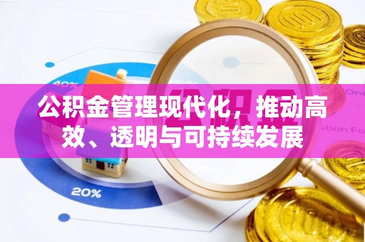 南屯公积金管理现代化，推动高效、透明与可持续发展