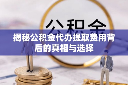 南屯揭秘公积金代办提取费用背后的真相与选择