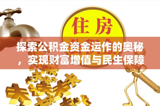 南屯探索公积金资金运作的奥秘，实现财富增值与民生保障