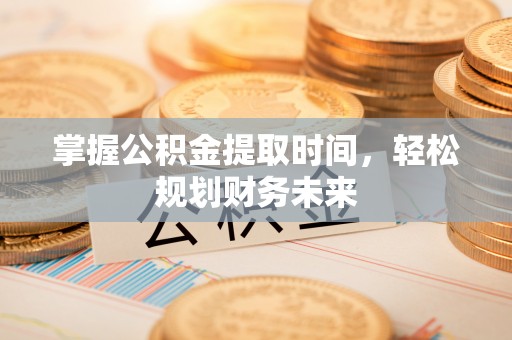 南屯掌握公积金提取时间，轻松规划财务未来