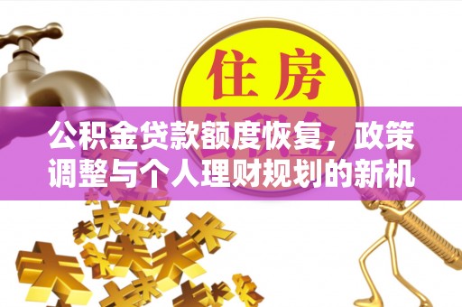 南屯公积金贷款额度恢复，政策调整与个人理财规划的新机遇