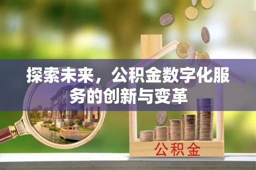 南屯探索未来，公积金数字化服务的创新与变革