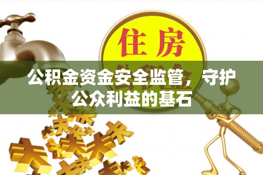 南屯公积金资金安全监管，守护公众利益的基石
