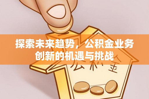 南屯探索未来趋势，公积金业务创新的机遇与挑战