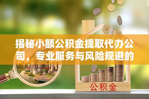 南屯揭秘小额公积金提取代办公司，专业服务与风险规避的平衡艺术