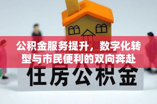 南屯公积金服务提升，数字化转型与市民便利的双向奔赴